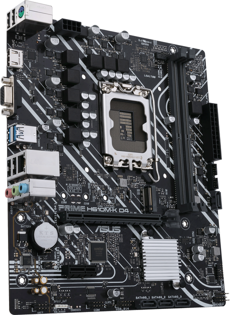 Материнская плата ASUS Prime H610M-D - изображение 3