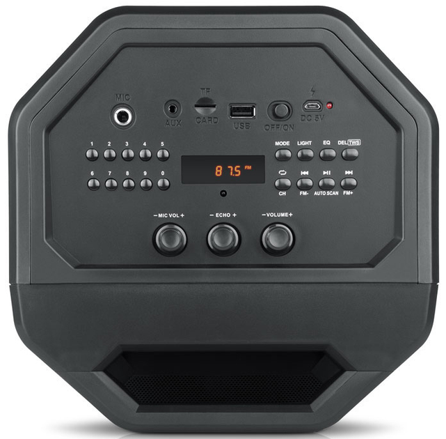 Акустична система REAL-EL X-757 Black - зображення 6