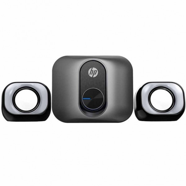 Акустическая система 2.1 HP DHS-2111S 6/5Вт 3.5 мм mini-jack/USB - изображение 1