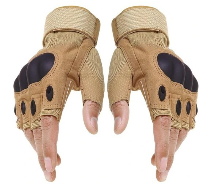 Перчатки без пальцев Койот L (Alop) 60414603 - изображение 1
