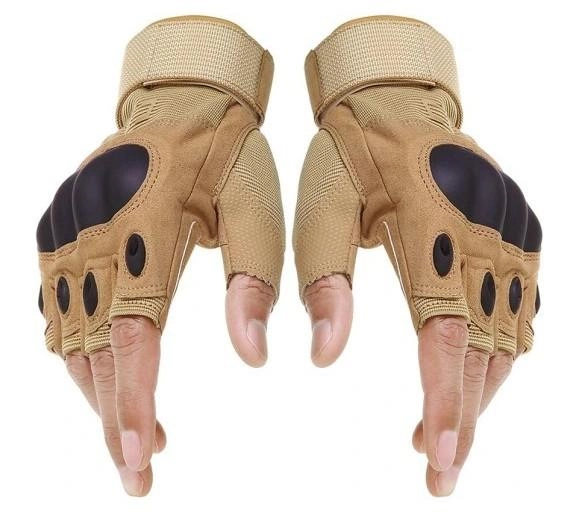 Перчатки без пальцев Койот XL (Alop) 60414613 - изображение 1