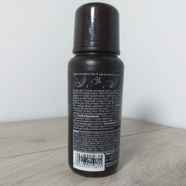 Крем-паста корректор Coccine Bianco 75 г Корректор для белых кроссовок Белый (X-115) - Фото 5 Крем-паста корректор Coccine Bianco 75 г Корректор для белых кроссовок Белый (X-115) - изображение 5