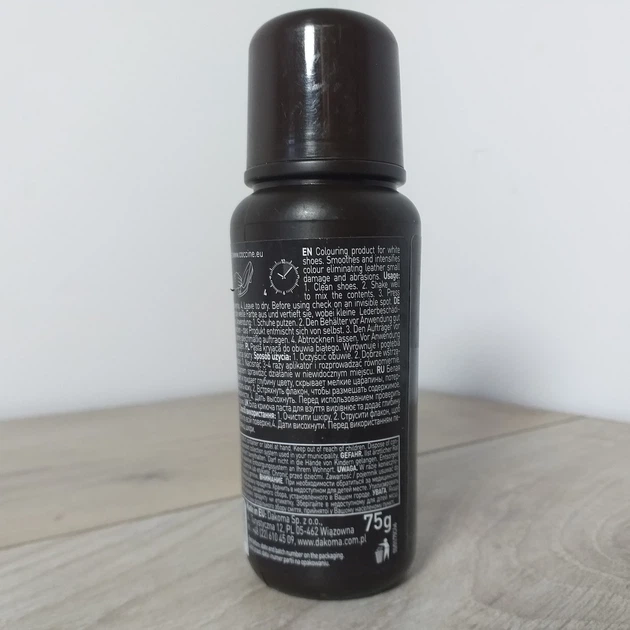 Крем-паста корректор Coccine Bianco 75 г Корректор для белых кроссовок Белый (X-115) - Фото 6 Крем-паста корректор Coccine Bianco 75 г Корректор для белых кроссовок Белый (X-115) - изображение 6