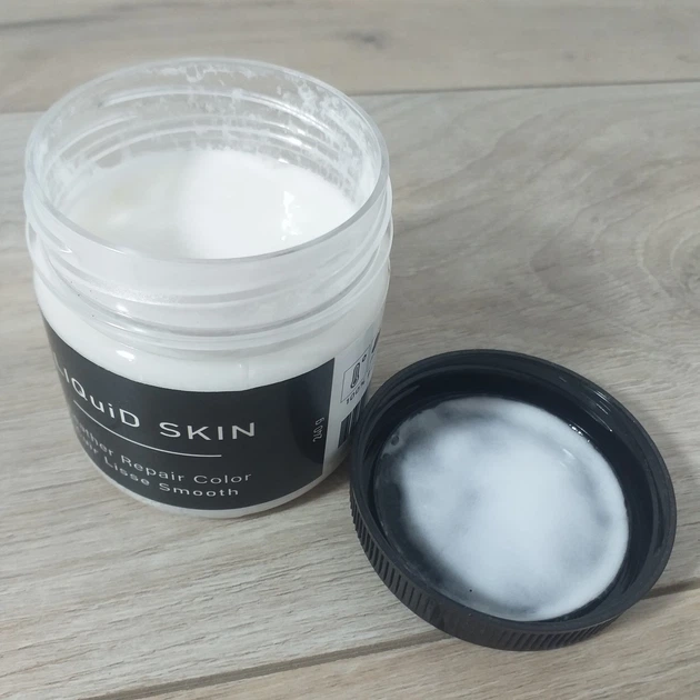 Жидкая кожа для реставрации кожаных изделий LIQuiD SKIN 160гр Белый (X-11) - изображение 6