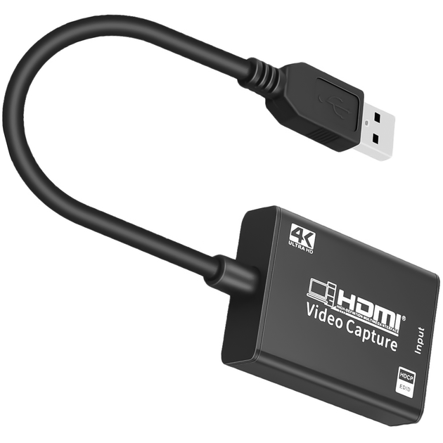 HDMI - USB 3.0 зовнішня карта відеозахоплення для ноутбуків, ПК Digital Lion VCC03, для запису відео з екрану та стримінгу - зображення 3
