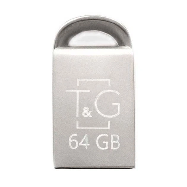 Флеш пам'ять TG 64GB USB2.0 універсальний T&G Metal 107 накопичувач/флешка для зберігання, перенесення та обміну даними Сталевий - Фото 1 Флеш пам'ять TG 64GB USB2.0 універсальний T&G Metal 107 накопичувач/флешка для зберігання, перенесення та обміну даними Сталевий - зображення 1
