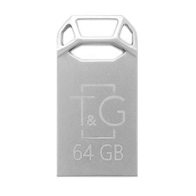 Флеш пам'ять TG 64GB USB2.0 універсальний T&G Metal 110 накопичувач/флешка для зберігання, перенесення та обміну даними Сталевий - Фото 1 Флеш пам'ять TG 64GB USB2.0 універсальний T&G Metal 110 накопичувач/флешка для зберігання, перенесення та обміну даними Сталевий - изображение 1