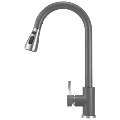 Смеситель GRANADO Campo LUX grafito (gz0509L) - Фото 1 Смеситель GRANADO Campo LUX grafito (gz0509L) - изображение 1