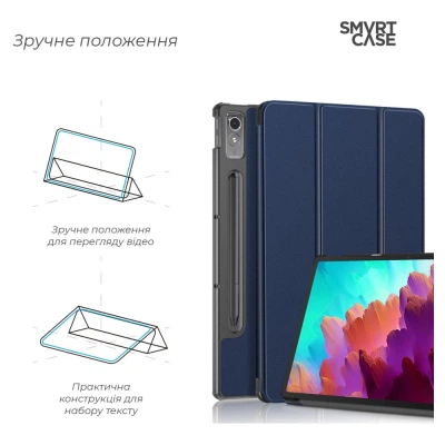 Чехол для планшета Armorstandart Smart Case Lenovo Tab P12 TB370FU Blue (ARM70868) - Фото 4 Чехол для планшета Armorstandart Smart Case Lenovo Tab P12 TB370FU Blue (ARM70868) - изображение 4