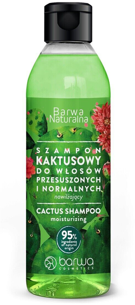 Шампунь для зволоження волосся Barwa Cosmetics Кактус 300 мл (5902305004668) - зображення 1