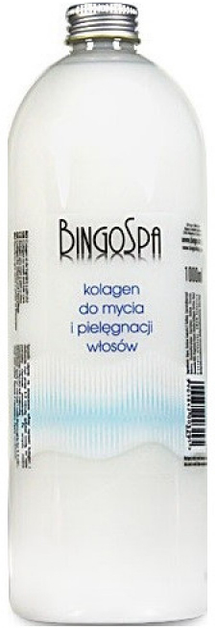 Szampon na połysk włosów BingoSpa Hair Wash and Care Collagen 1000 ml (5901842003295) - obraz 1