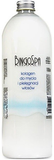 Шампунь для надання блиску волоссю BingoSpa Hair Wash and Care Collagen 1000 мл (5901842003295) - зображення 1