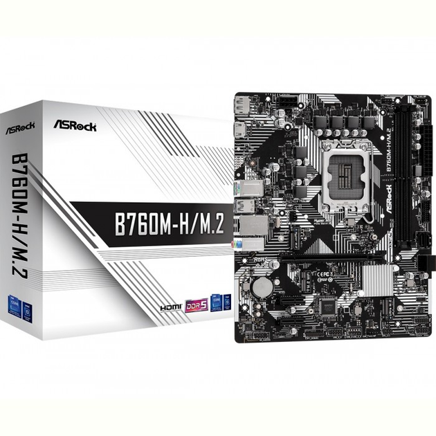 Материнская плата ASRock B760M-H/M.2 Socket 1700 – фото, отзывы ...