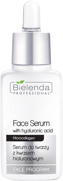 Сироватка для обличчя Bielenda Professional Face Сироватка для обличчя With Hyaluronic Acid з гіалуроновою кислотою 30 мл (5902169006631) - зображення 1