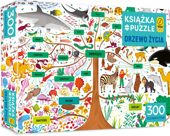 Puzzle Wilga Play Drzewo życia 300 elementów (9788328098107) - obraz 1