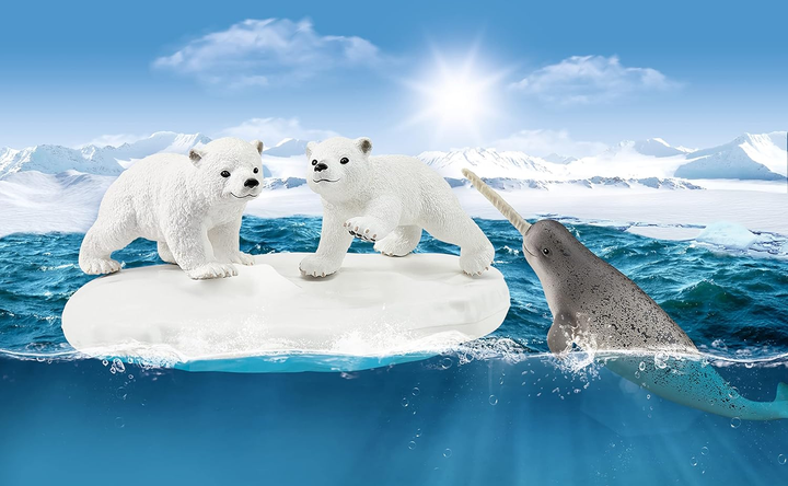 Ігровий набір Schleich Wild Life Polar Bear Slide (42531) (4059433277714) - зображення 2