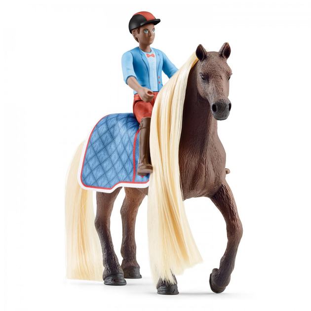 Zestaw do zabawy Schleich Horse Club Sofia's Beauties Leo Rocky (4059433574417) - obraz 4