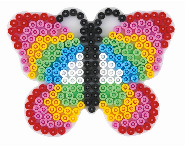 Zestaw podkładek do koralików Hama Midi Motyl + kwiat + lalka 3 szt. 4583 (0028178045838) - obraz 5