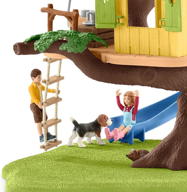 Ігровий набір Schleich Farm World Будиночок на дереві (4059433572680) - зображення 4