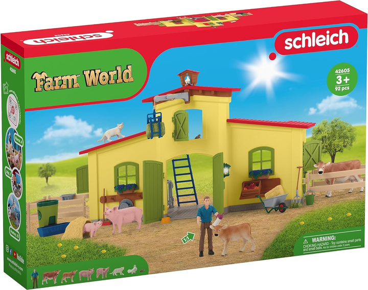 Ігровий набір Schleich Farm World Ферма домашніх тварин (4059433652290) - зображення 1