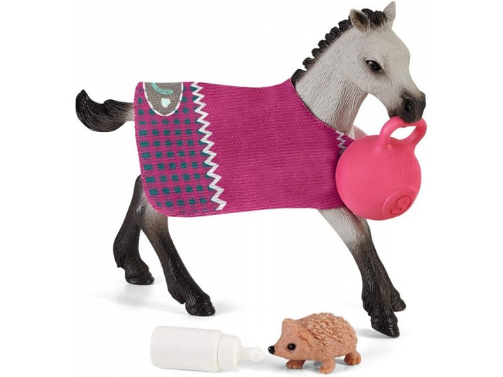 Zestaw do zabawy Schleich Horse Club Play Fun with Foal (4059433340869) - obraz 2