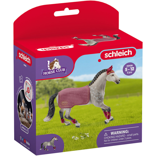 Zestaw do zabawy Schleich Horse Club Trakehner Mare Horse Show (4059433468952) - obraz 1