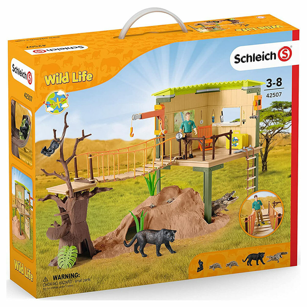 Ігровий набір Schleich Wild Life Adventure Station (4059433428659) - зображення 1