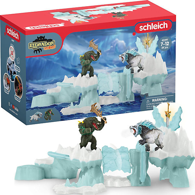 Ігровий набір Schleich Eldrador Attack on Ice Fortress (4059433105147) - зображення 1