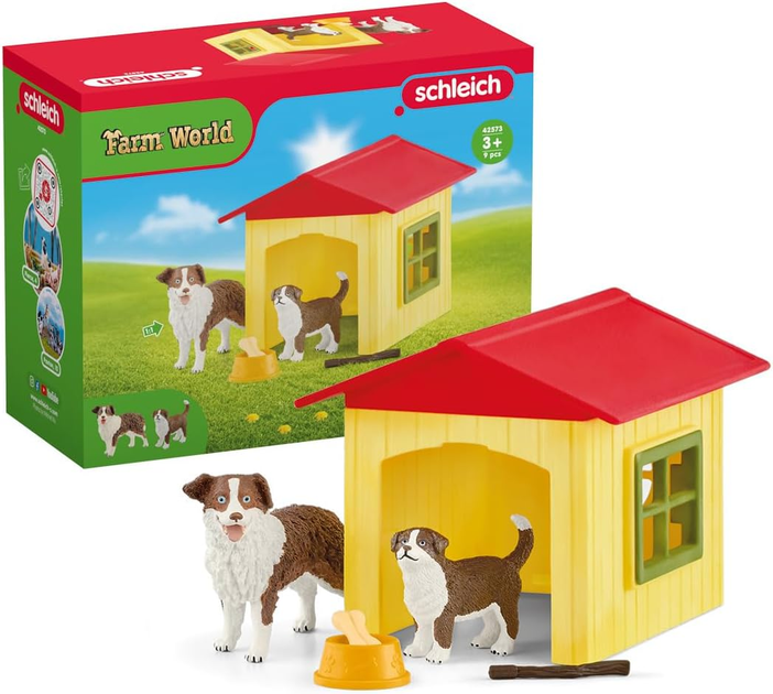 Ігровий набір Schleich Farm World Doghouse (4059433558882) - зображення 2