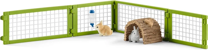 Ігровий набір Schleich Farm World Rabbit Hutch (4055744020612) - зображення 4