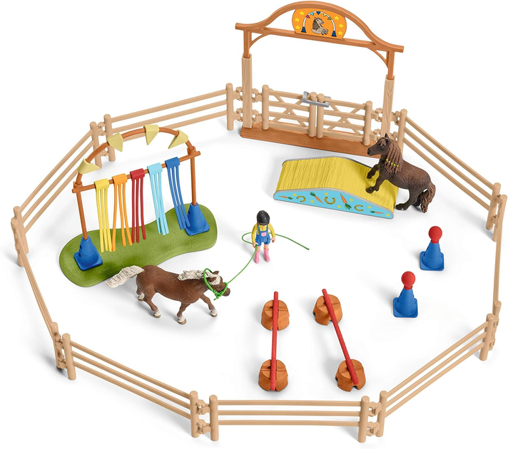 Ігровий набір Schleich Pony Agility Training Malton (4059433573472) - зображення 4