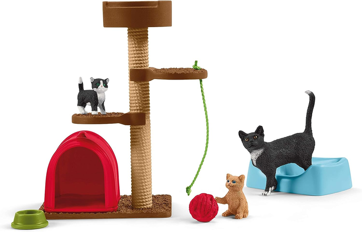 Ігровий набір Schleich Farm World Playtime for cute cats (4059433027951) - зображення 2