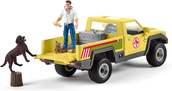 Ігровий набір Schleich Farm World Veterinarian visit (4059433572741) - зображення 4