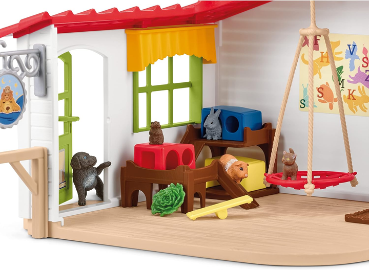 Ігровий набір Schleich Farm World Animal Hotel (4059433652313) - зображення 6
