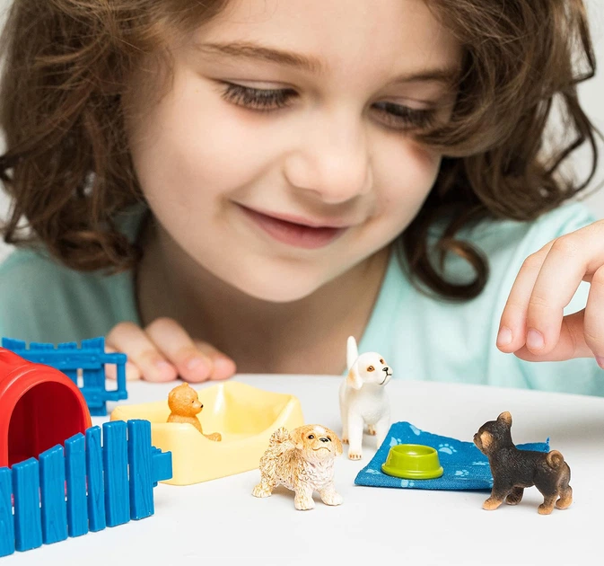 Zestaw do zabawy Schleich Farm World Szczeniak z posłaniem (4055744029868) - obraz 3