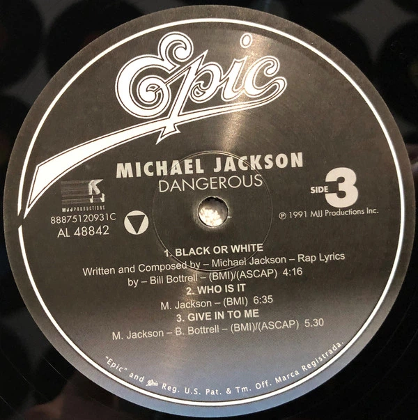 Виниловая пластинка Michael Jackson – Dangerous 2 LP Set 2015 (88875120931, 180 Gm.) Epic/EU Mint (art.238469) - изображение 9