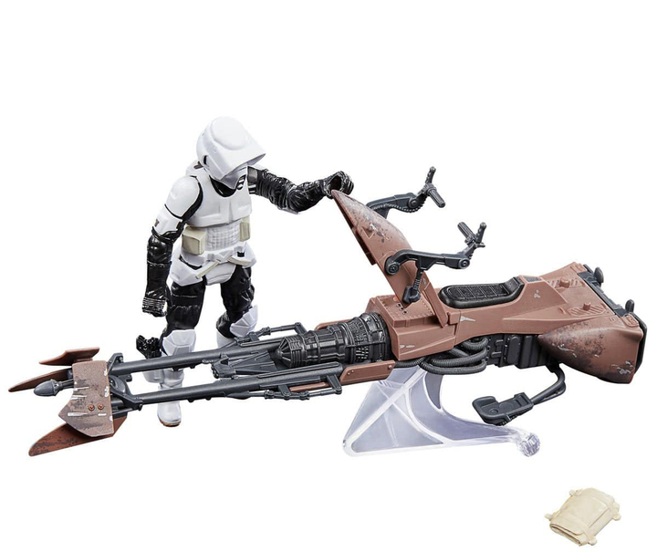 Zestaw do zabawy Hasbro Star Wars The Vintage Collection Speeder Bike Vehicle 9.5 cm (5010994199333) - obraz 2