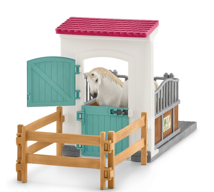 Ігровий набір Schleich 42569 Horse Club Horse Stall Extension (4059433518176) - зображення 4