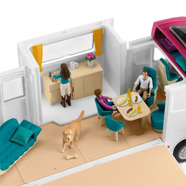 Zestaw do zabawy Schleich Horse Club Horse Transporter (4059433652368) - obraz 11
