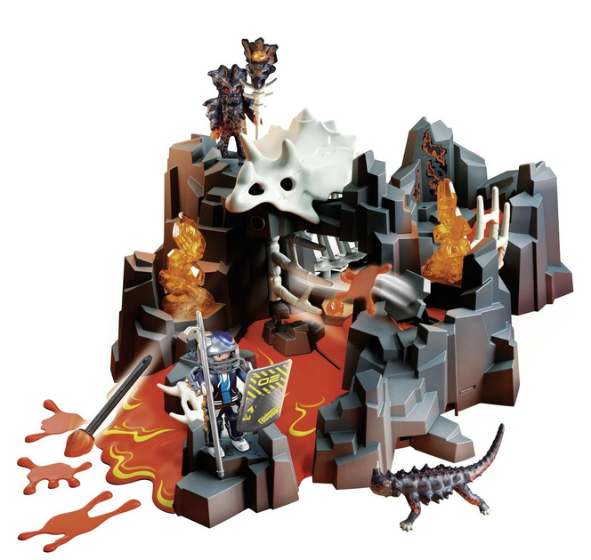 Ігровий набір Playset Playmobil Dino Rise Lava Fountain Guardian (4008789709264) - зображення 2