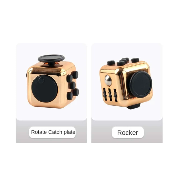 Антистресс фиджет кубик Fidget Cube - золото (AS-108595) - изображение 4