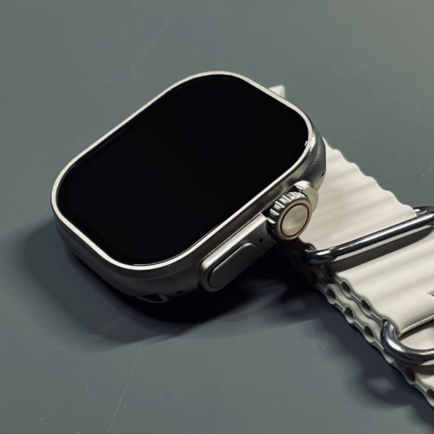 Cмарт-годинник AMOLED HW69 Ultra 2 49 мм серія-9 Silver - Фото 4 Cмарт-годинник AMOLED HW69 Ultra 2 49 мм серія-9 Silver - изображение 4