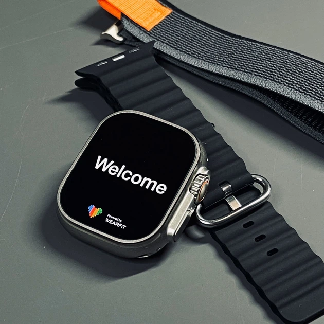 Cмарт-годинник AMOLED HW69 Ultra 2 49 мм серія-9 Gray-Black - Фото 8 Cмарт-годинник AMOLED HW69 Ultra 2 49 мм серія-9 Gray-Black - изображение 8