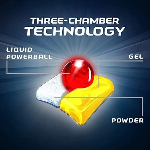 Капсули для посудомийних машин Denkmit Spülmaschinen-Caps Multi-Power Energy Box 4уп*30 шт - Фото 3 Капсули для посудомийних машин Denkmit Spülmaschinen-Caps Multi-Power Energy Box 4уп*30 шт - зображення 3