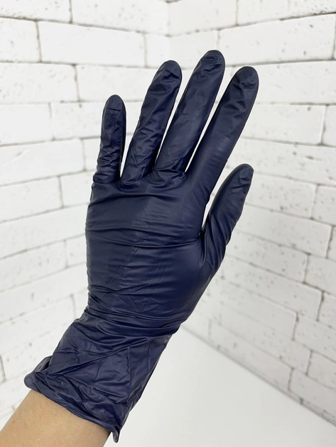 Перчатки нитриловые Mediok размер XS черные 100 шт - изображение 2