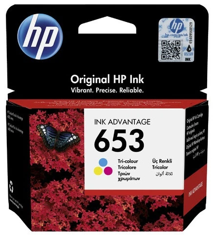 Картридж HP №653 (3YM74AE), Color, DeskJet Plus Ink Advantage 6075/6475 ...