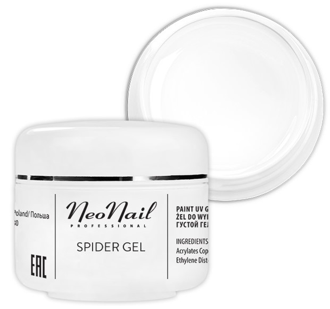 Żel do zdobień NeoNail Spider Gel White 5 g (5903274041371) - obraz 1