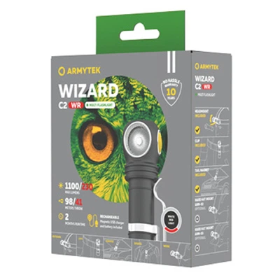 Ліхтар Armytek Wizard C2 WR Marnet USB Red/White (F06901C) - зображення 9