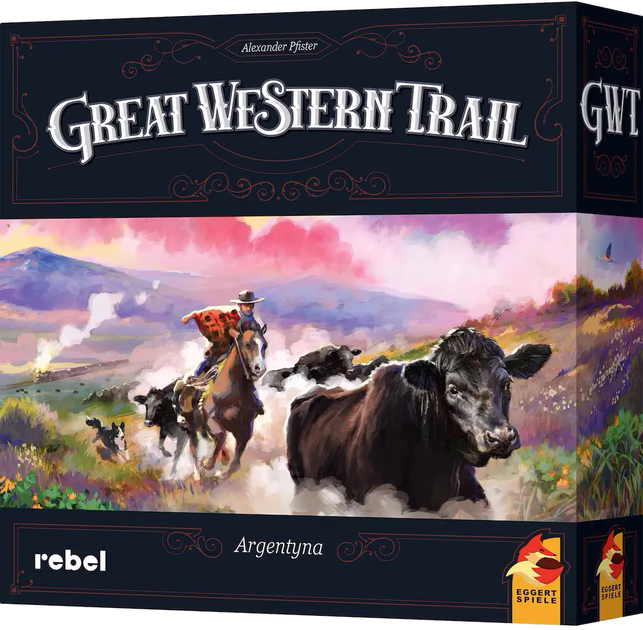 Gra planszowa Rebel Great Western Trail: Argentyna (5902650617643) - obraz 1