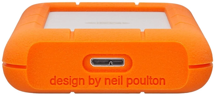 Жорсткий диск LaCie Rugged Mini 5ТБ 2.5" USB 3.0 Orange (STJJ5000400) - зображення 2